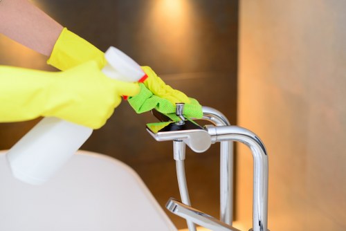 Tokyngton Carpet Cleaners restoring freshness to a carpeted interior